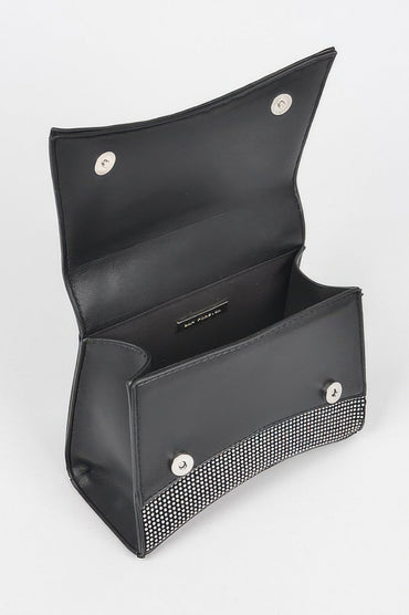 Women's Handbag Rhinestone Top Handle Bag - GRAMERCY  ® New York-4