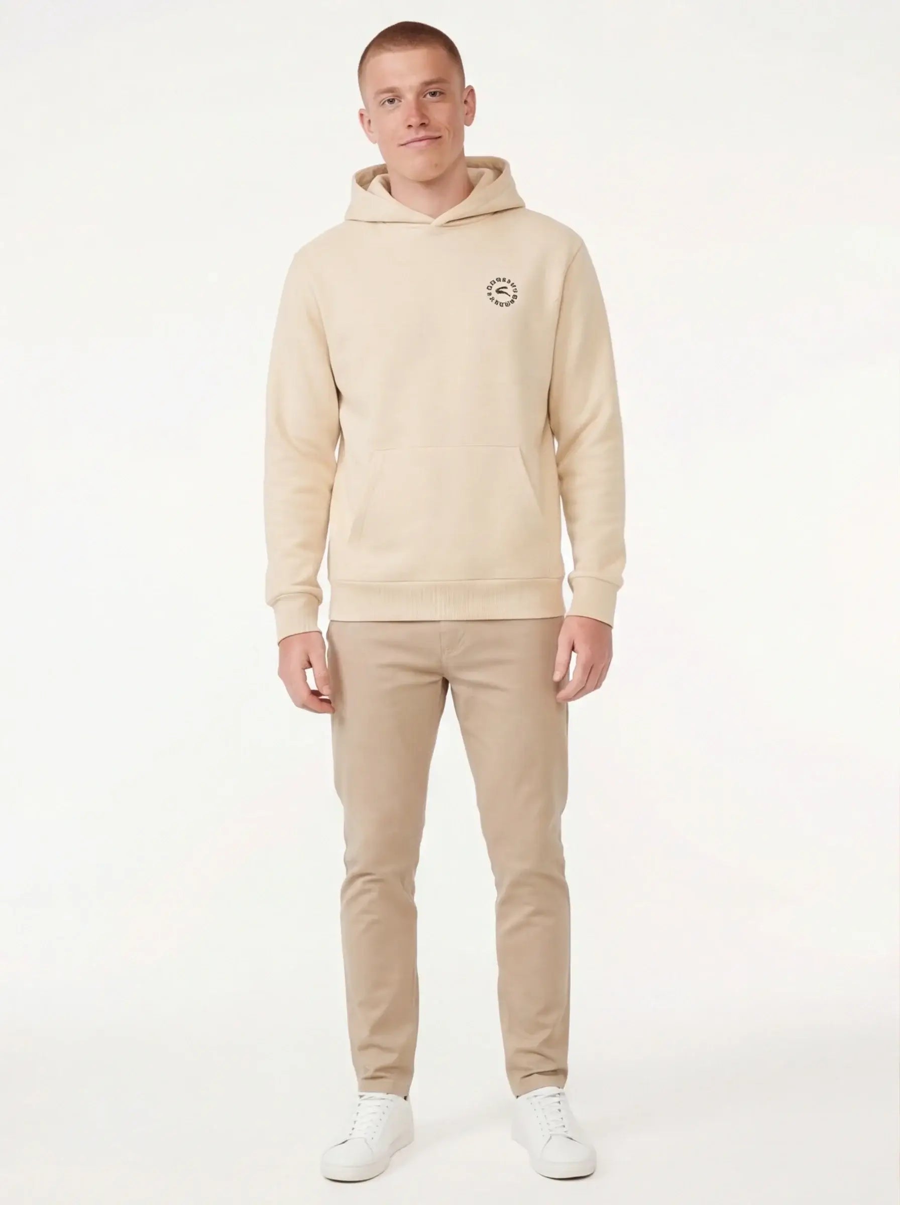 Brushed Relaxed Hoodie-2