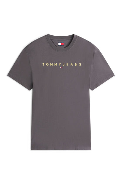 TOMMY JEANS - Men's T-shirt with linear logo