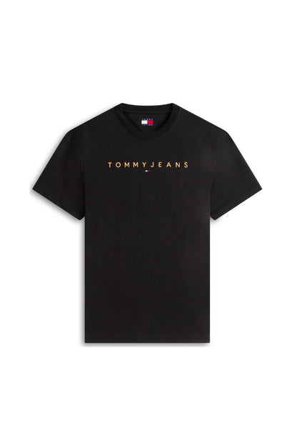 TOMMY JEANS - Men's T-shirt with linear logo