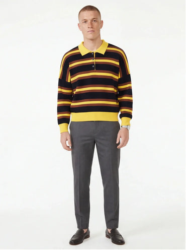 Fine Pre-Washed Sweatshirt Luxury Streetwear Tailored Fit Premium Men Top-1