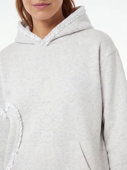 Organic Signature Hoodie Luxury Women’s Streetwear Made in Spain-2