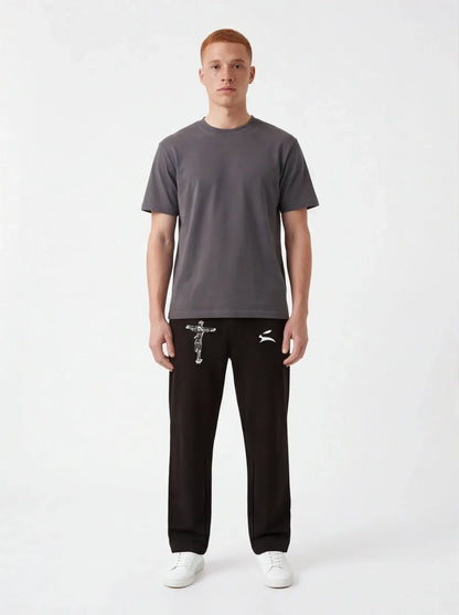 Dense Dynamic Midnight Blue Luxury Streetwear Top Made in Spain Premium Fashion-1