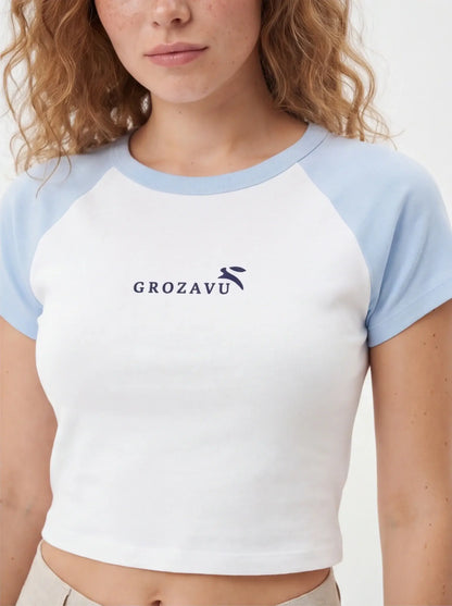 Dense Minimalist Crop Top Luxury Streetwear Women Tailored Fit Spain-2