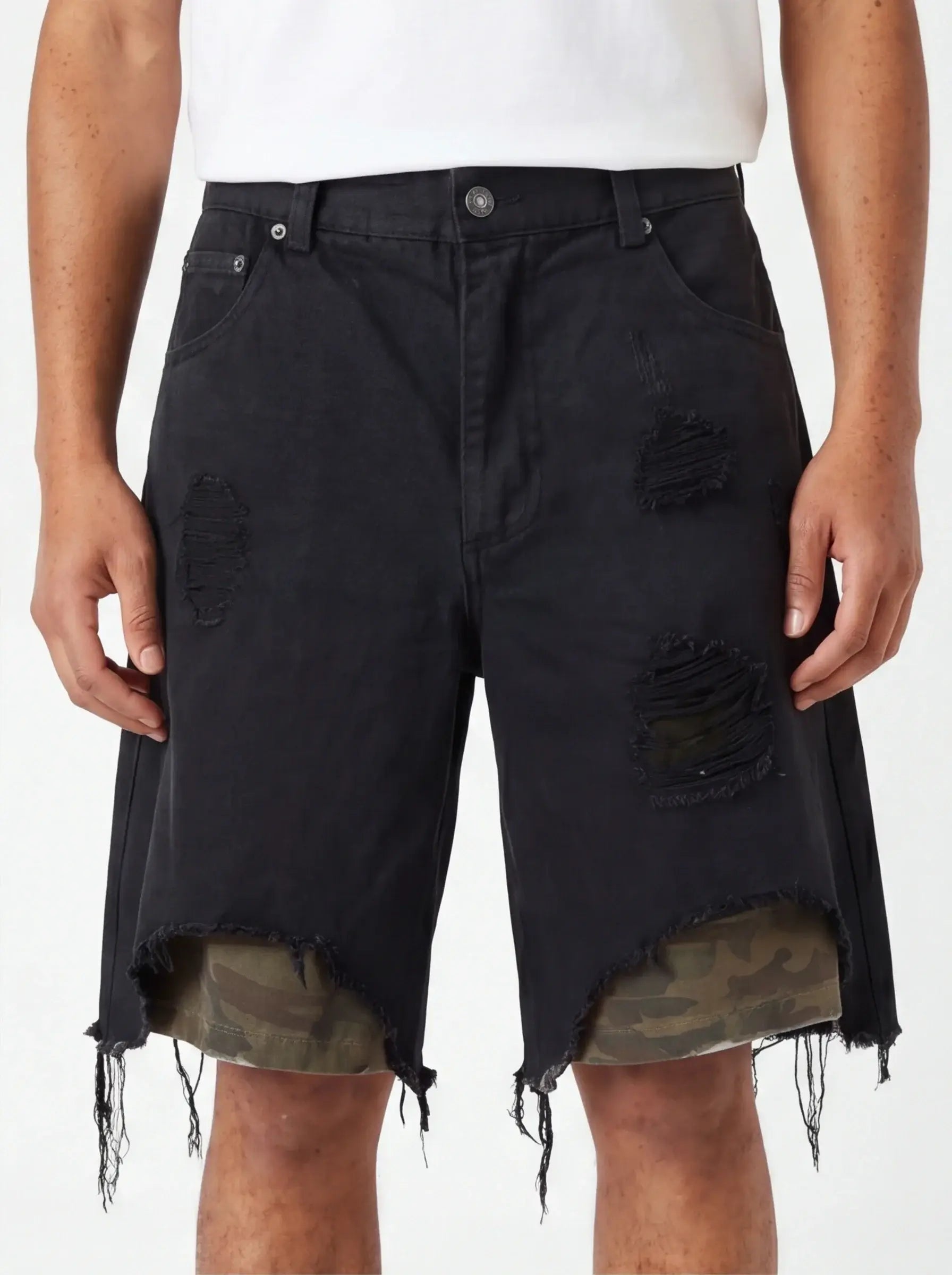 Combed Sleek Shorts Men Premium Cotton Luxury Streetwear Tailored Fit-2
