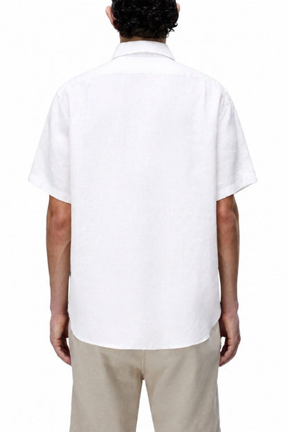 NAPAPIJRI - Men's Gilbert Short-Sleeve Linen Shirt
