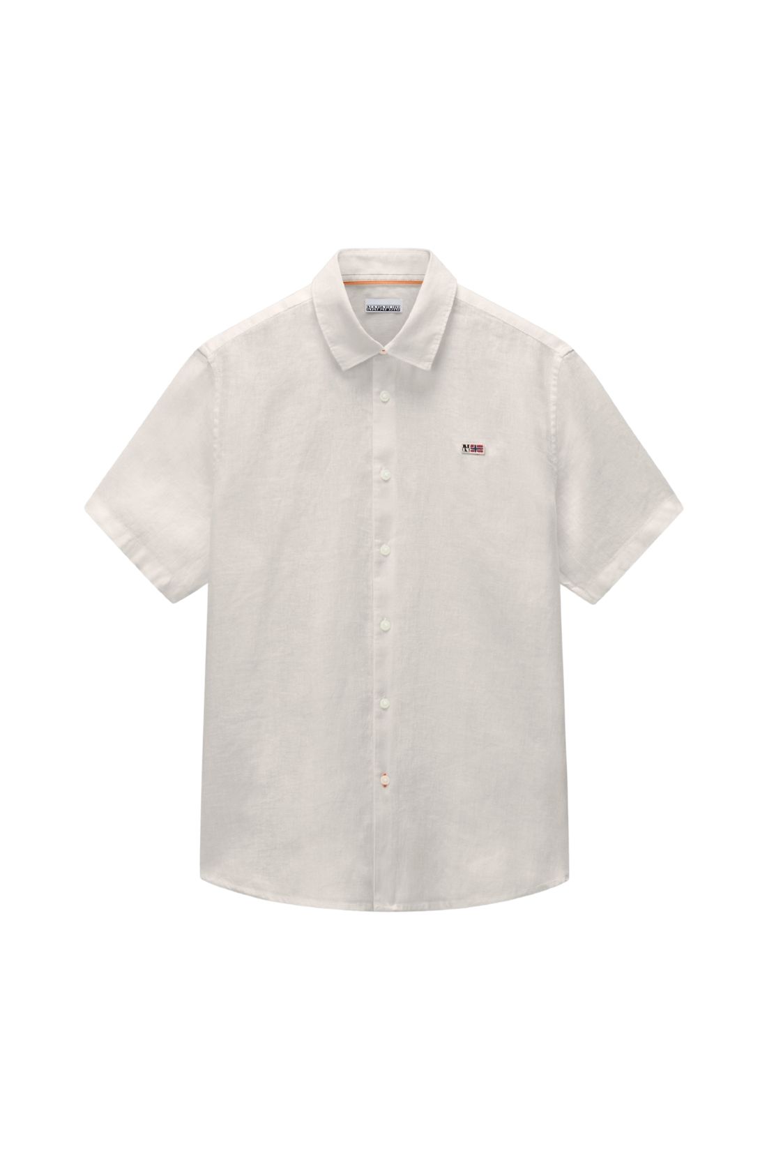 NAPAPIJRI - Men's Gilbert Short-Sleeve Linen Shirt