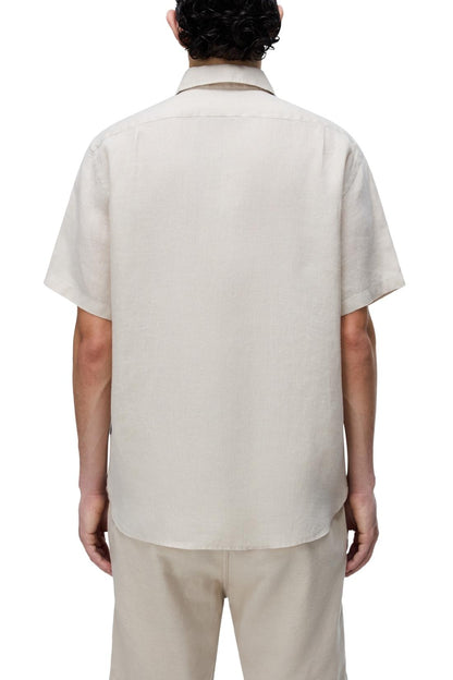 NAPAPIJRI - Men's Gilbert Short-Sleeve Linen Shirt