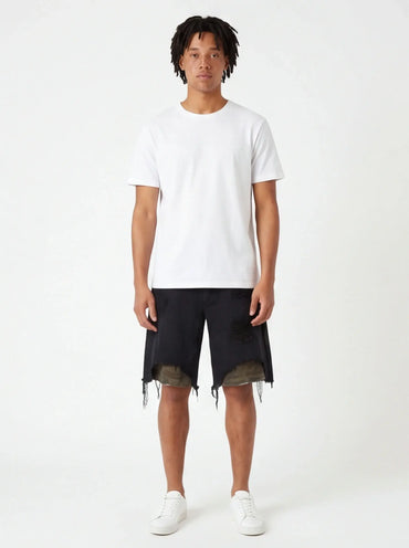 Combed Sleek Shorts Men Premium Cotton Luxury Streetwear Tailored Fit-1