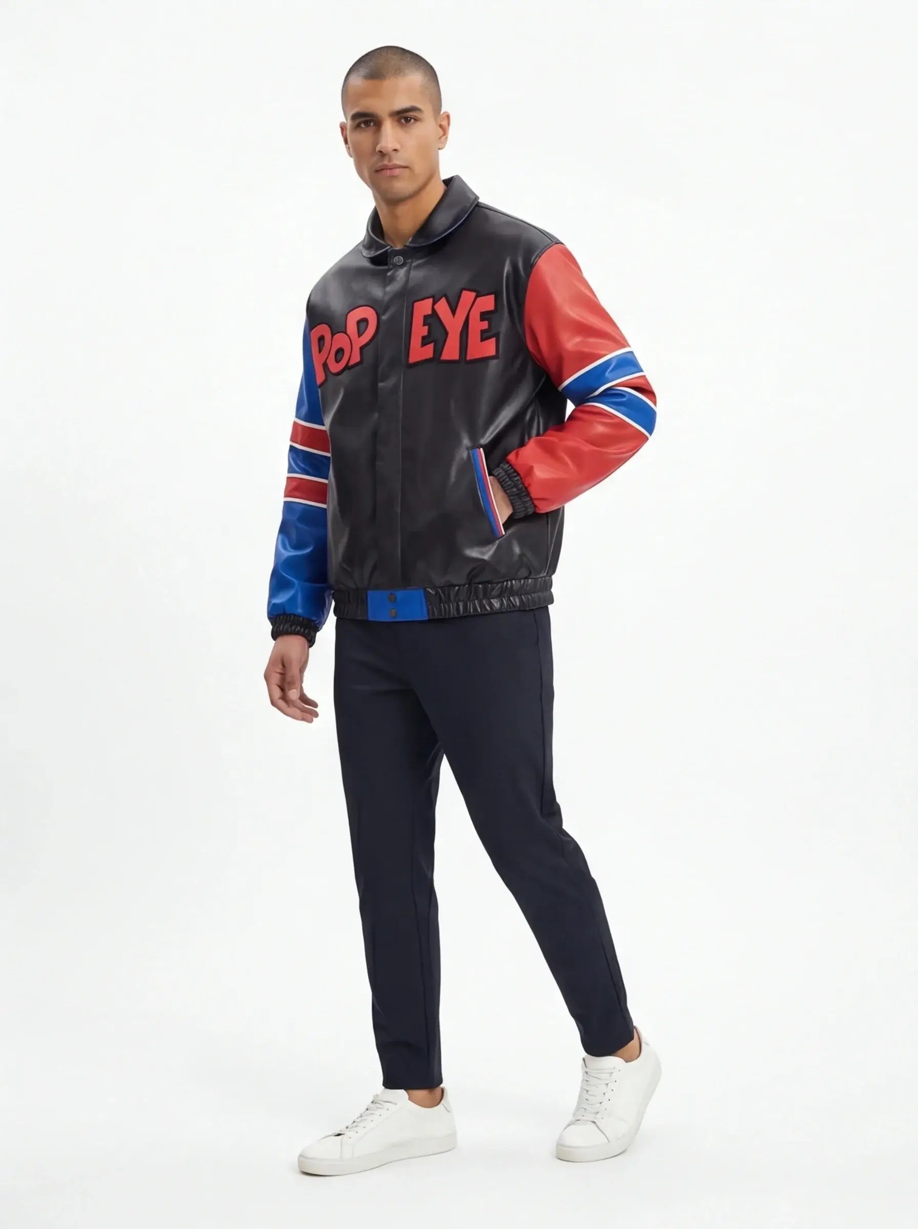 Brushed Premium Urban Streetwear Top Luxury Designer Men Jacket-2