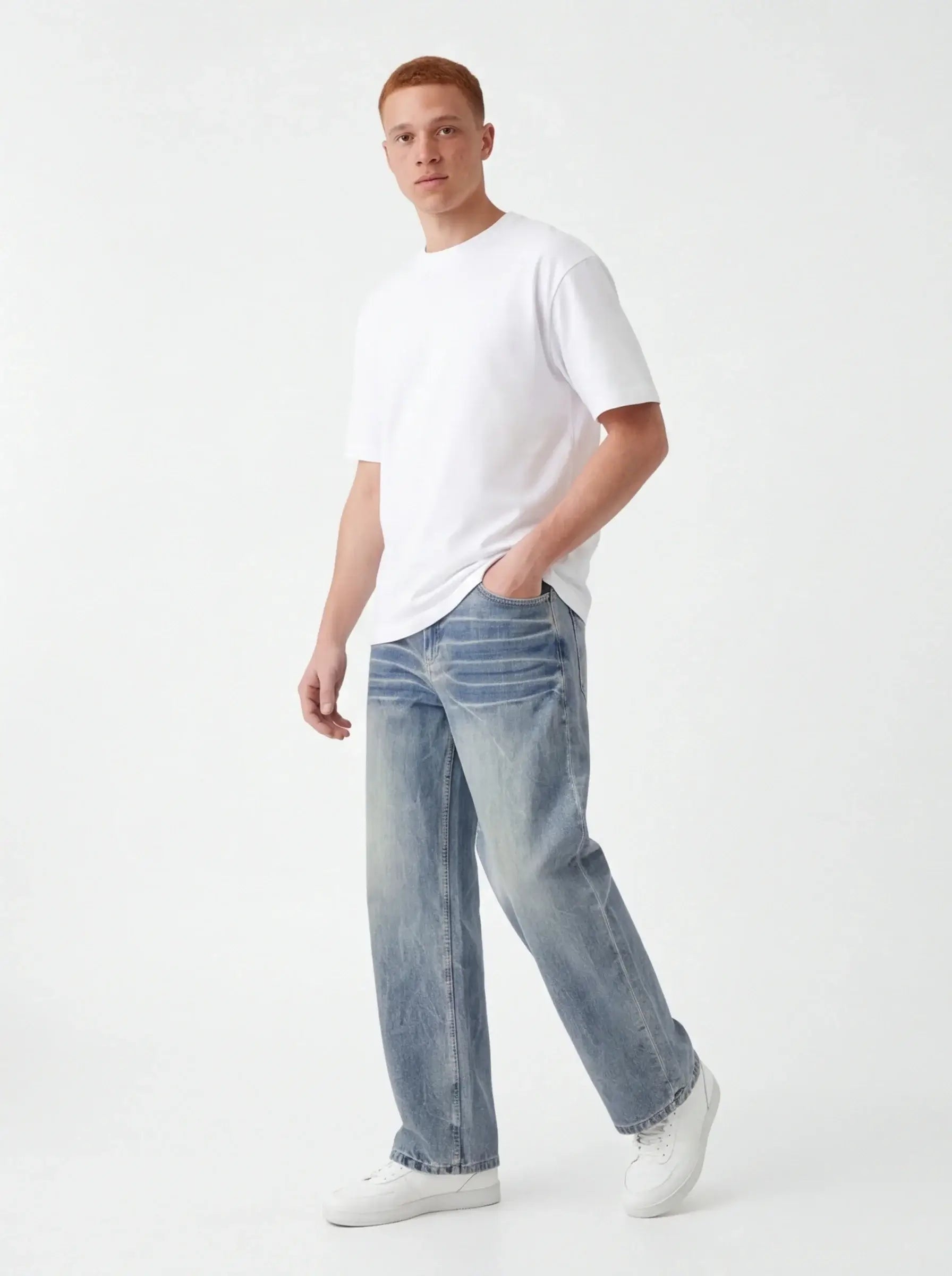 Supreme Effortless Cotton Jeans Luxury Designer Streetwear Men-4