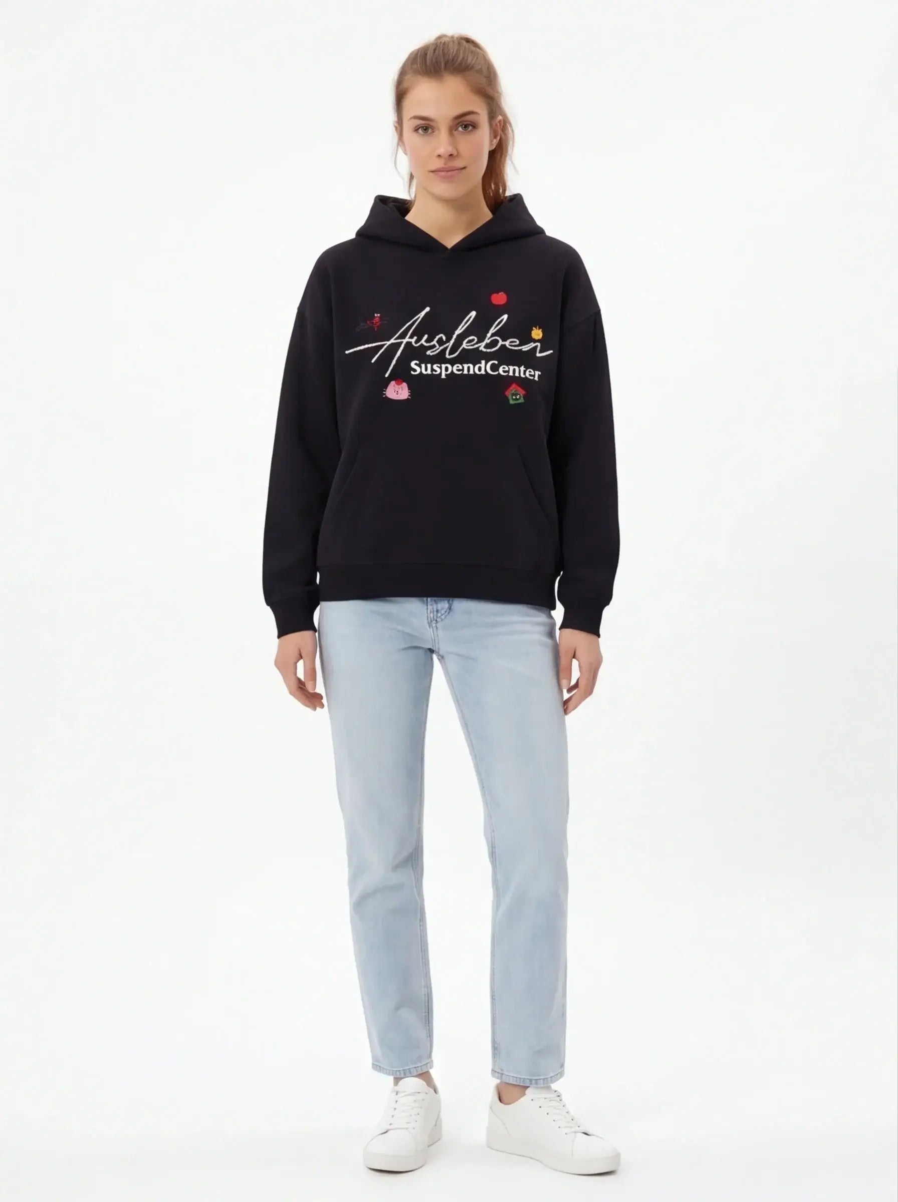 Luxury Sculpted Hoodie Women Tailored Fit Premium Urban Streetwear-1