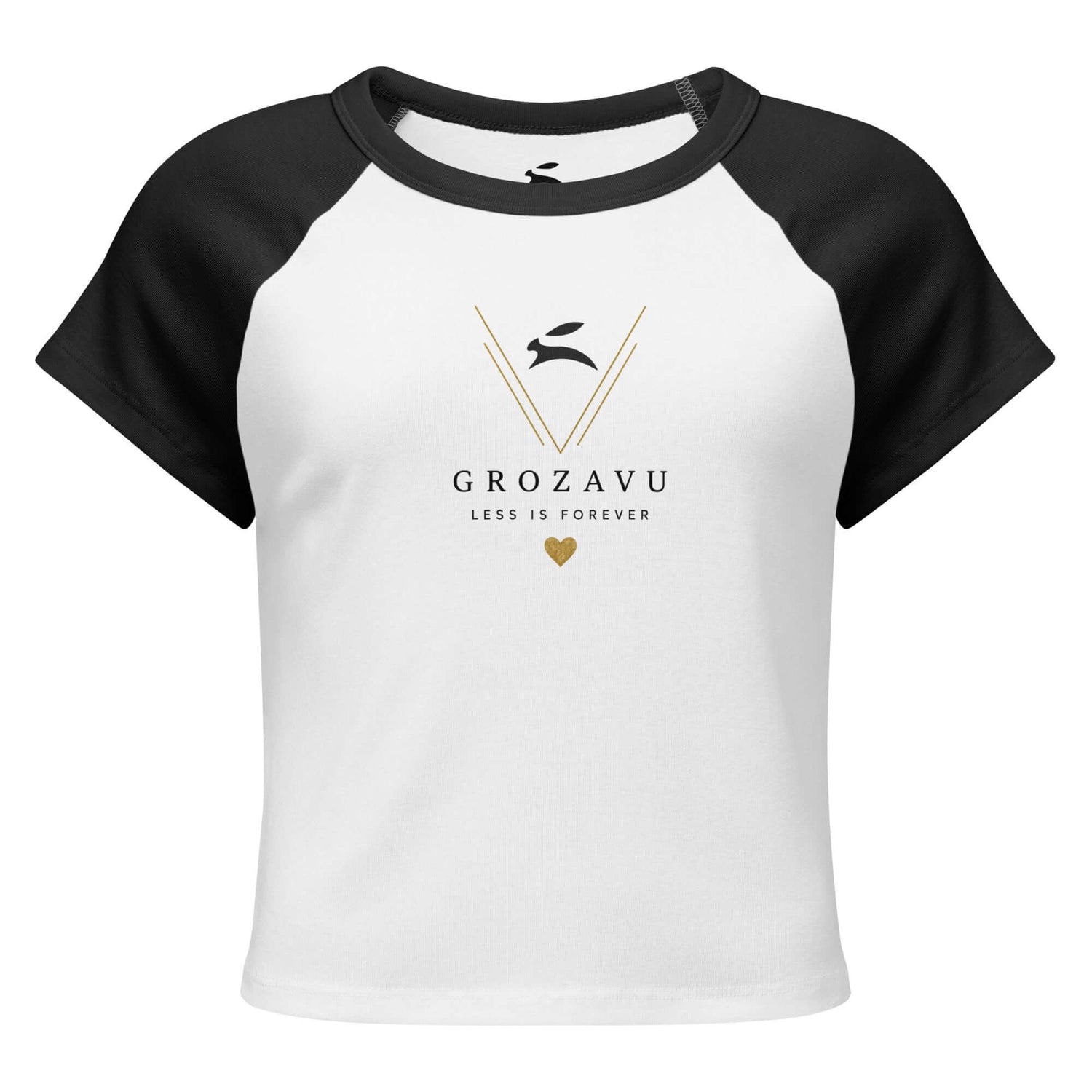 Women’s Micro Rib Raglan Baby Tee Soft Fitted Stretchy Baseball Shirt-0